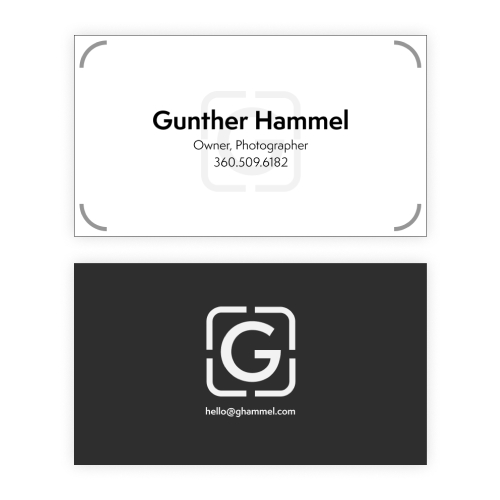 gunther hammel business card